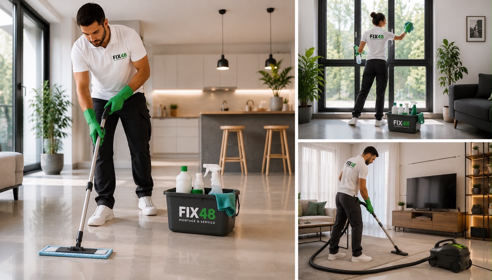 Endreinigung & Grundreinigung in Pforzheim | FIX48