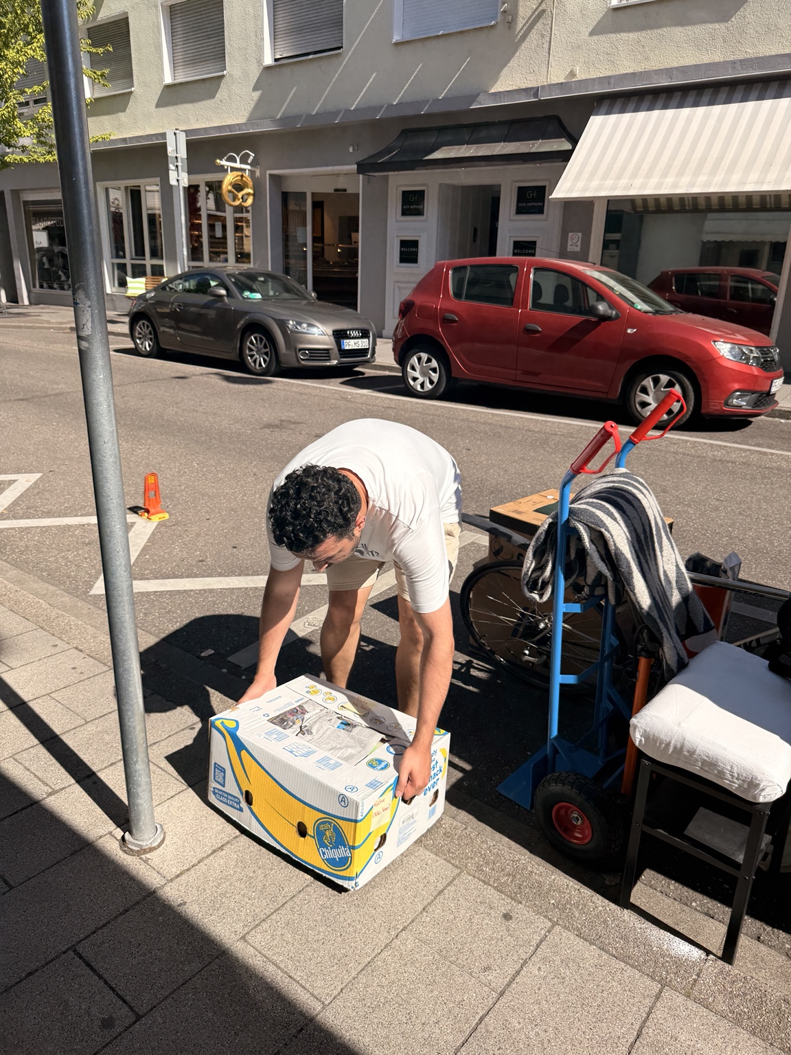 FIX48 Team bei der Verladung während eines Einsatzes in Pforzheim